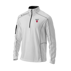 White Chicago Bulls Omni-Wick Shotgun Quarter-Zip Pullover | NBA