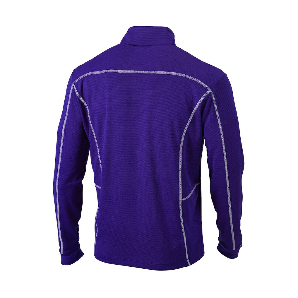 Purple Charlotte Hornets Omni-Wick Shotgun Quarter-Zip Pullover | NBA