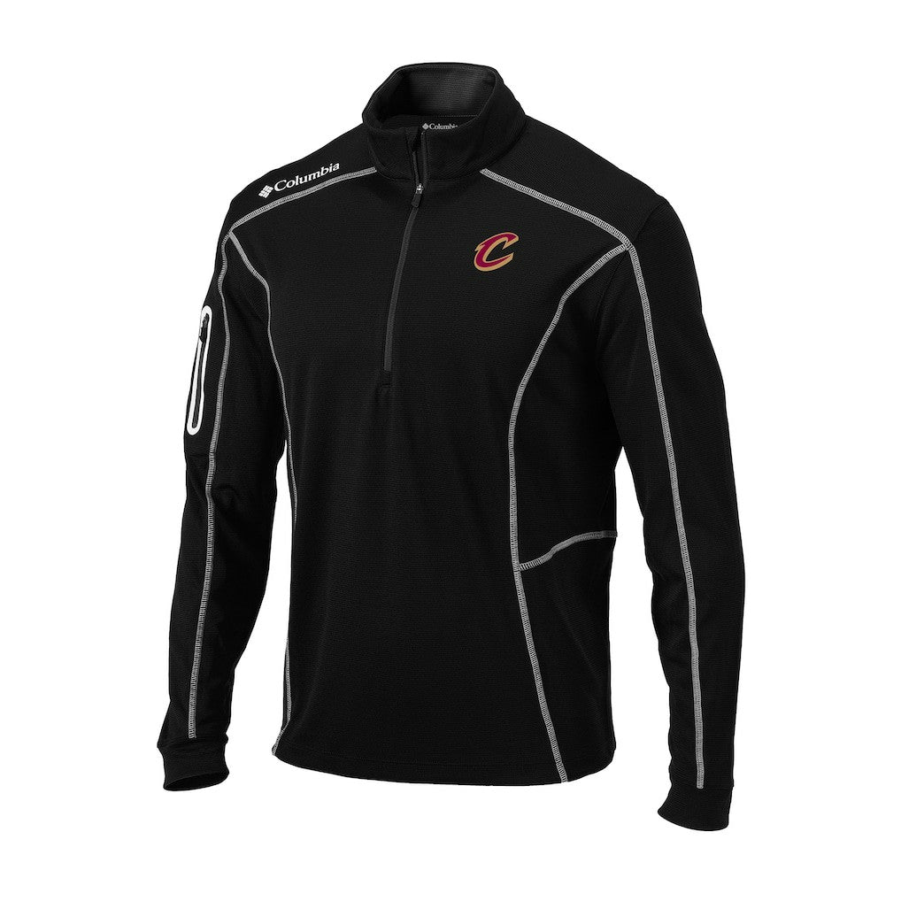 Black Cleveland Cavaliers Omni-Wick Shotgun Quarter-Zip Pullover sale | NBA