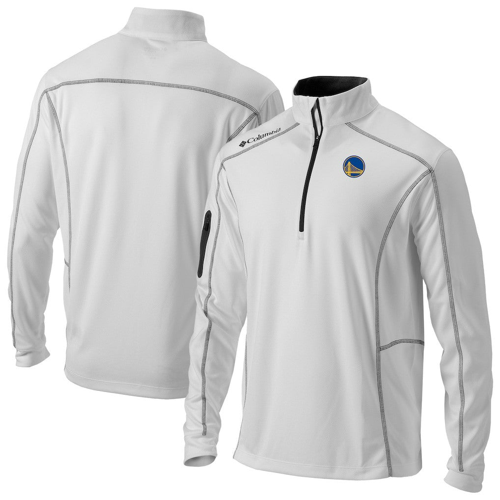 White Golden State Warriors Omni-Wick Shotgun Quarter-Zip Pullover sale | NBA
