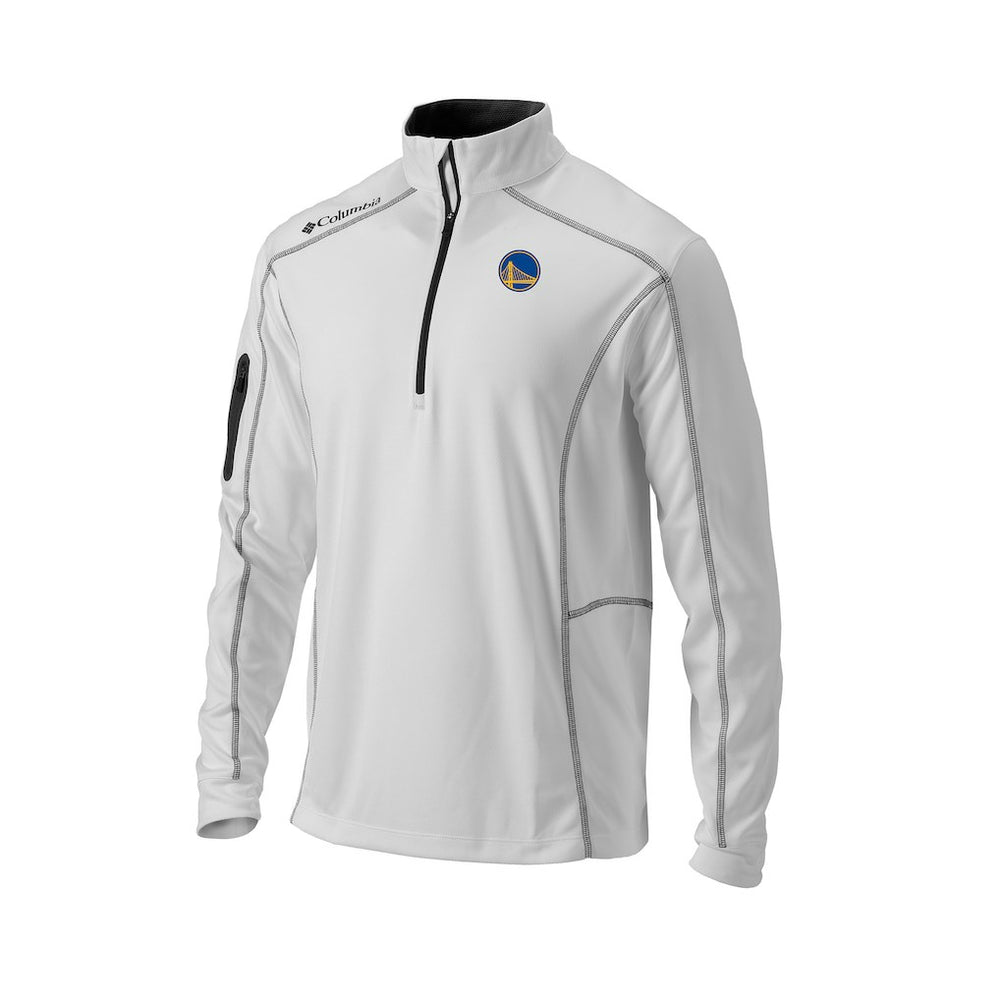 White Golden State Warriors Omni-Wick Shotgun Quarter-Zip Pullover sale | NBA