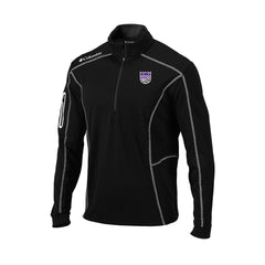 Black Sacramento Kings Omni-Wick Shotgun Quarter-Zip Pullover | NBA