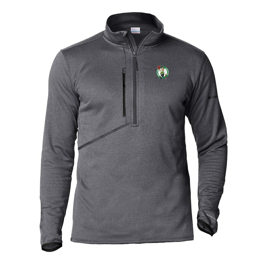 Gray Boston Celtics Park View Half-Zip Top | NBA