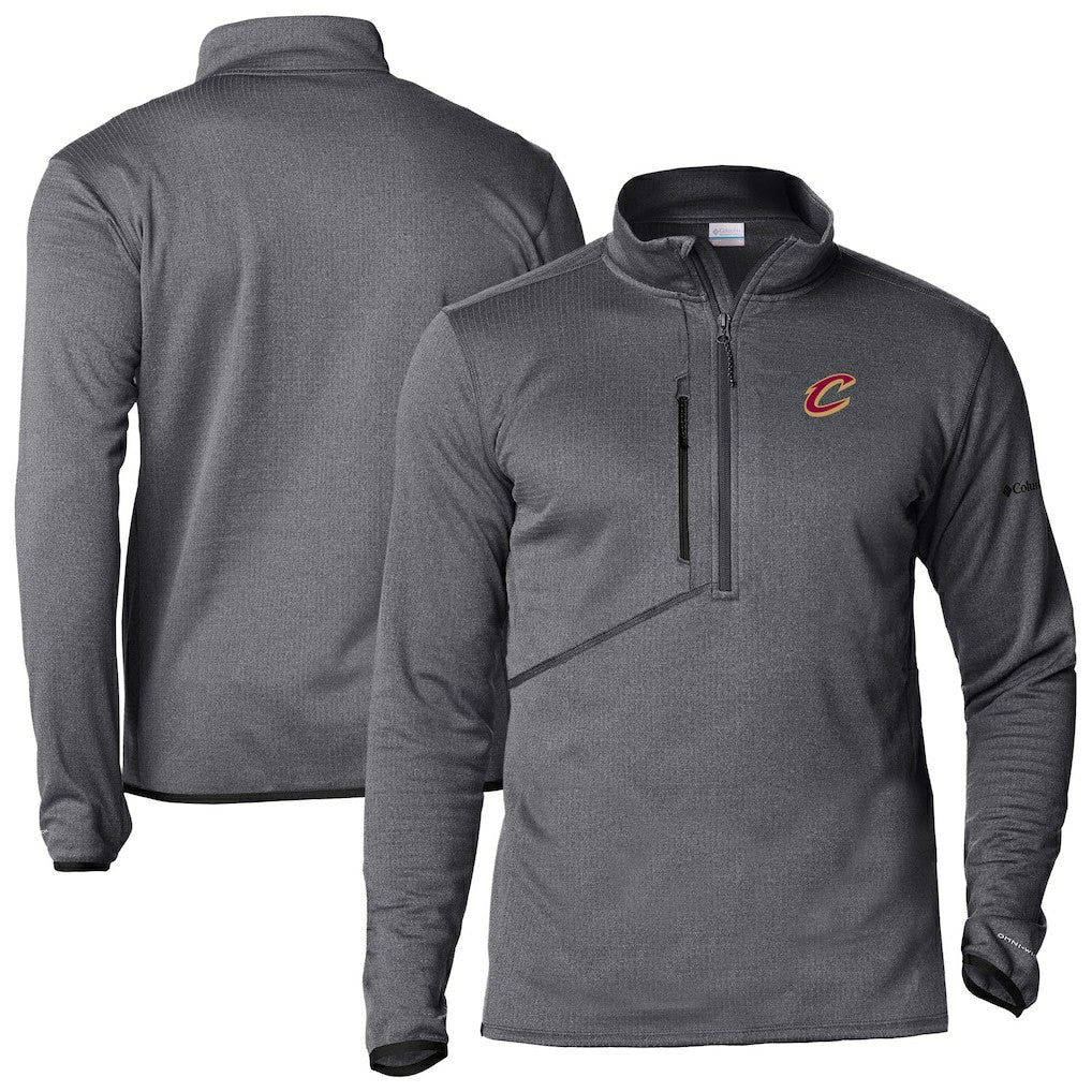 Gray Cleveland Cavaliers Park View Half-Zip Top sale | NBA