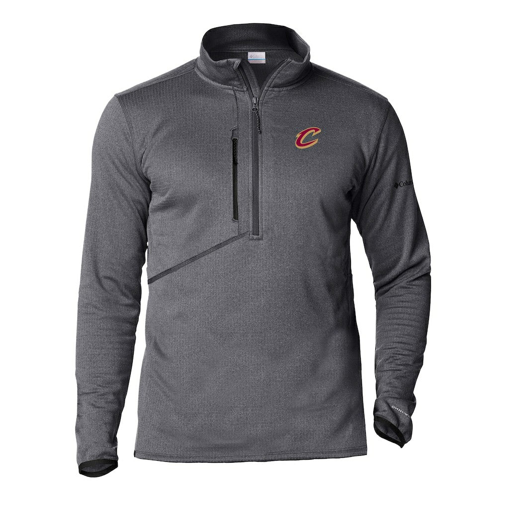 Gray Cleveland Cavaliers Park View Half-Zip Top sale | NBA