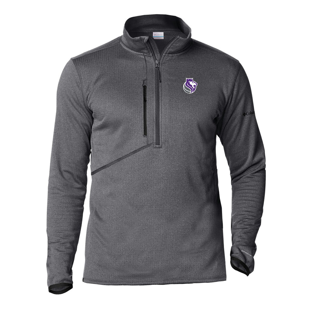 Gray Sacramento Kings Park View Half-Zip Top | NBA