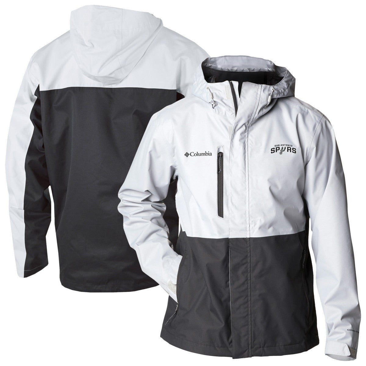 White San Antonio Spurs Hikebound Full-Zip Jacket | NBA
