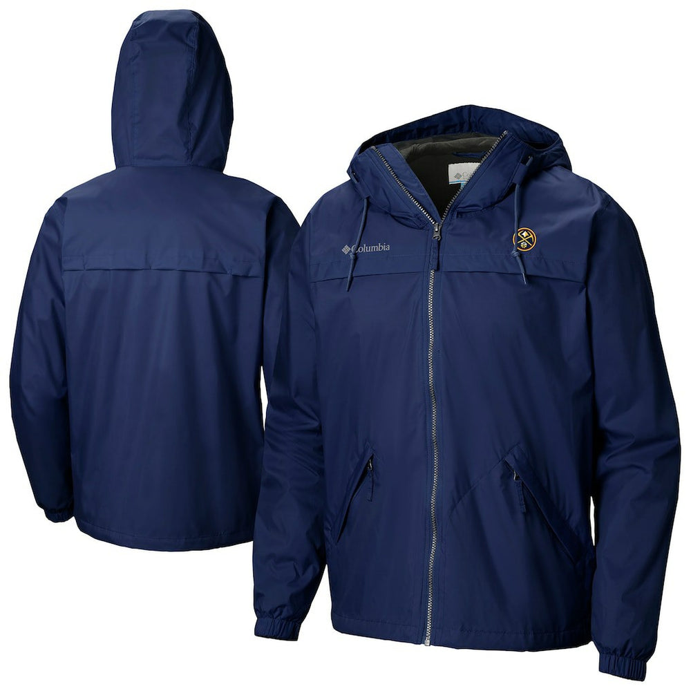 Navy Denver Nuggets Oroville Creek Lined Full-Zip Jacket sale | NBA
