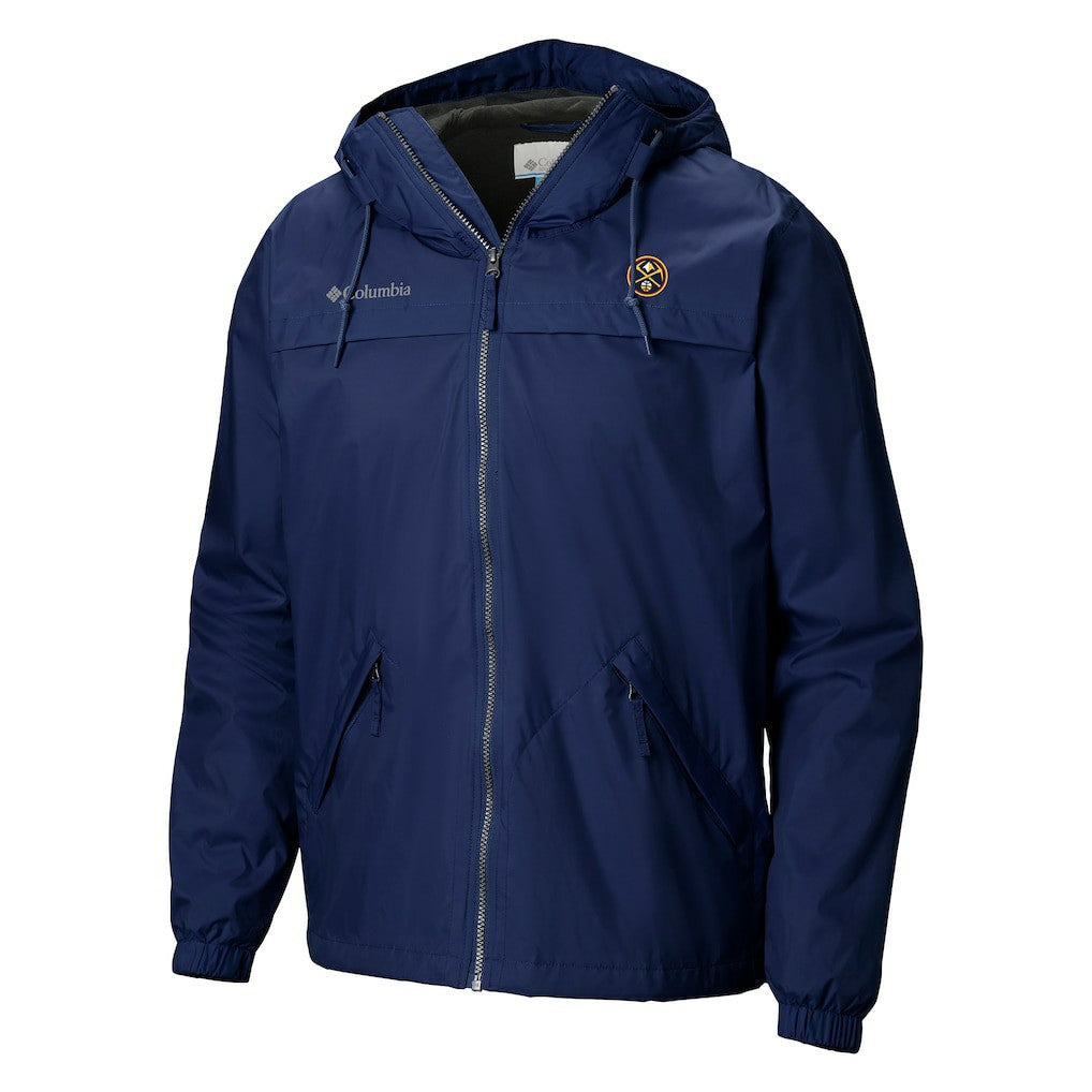 Navy Denver Nuggets Oroville Creek Lined Full-Zip Jacket sale | NBA