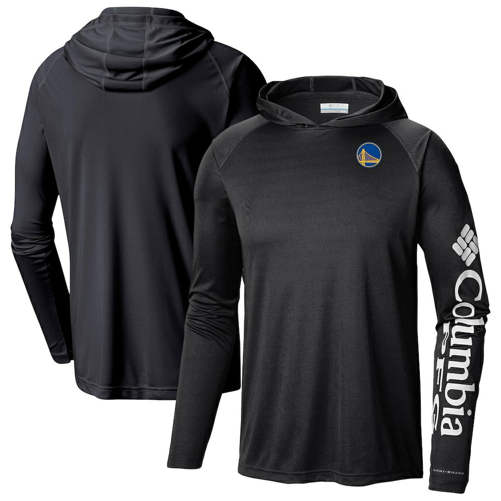 Black Golden State Warriors Terminal Tackle Long Sleeve Hoodie T-Shirt sale | NBA
