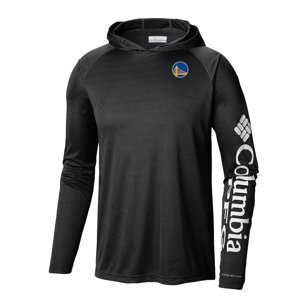 Black Golden State Warriors Terminal Tackle Long Sleeve Hoodie T-Shirt sale | NBA