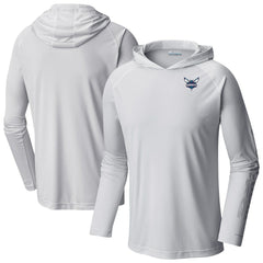 White Charlotte Hornets Terminal Tackle Long Sleeve Hoodie T-Shirt | NBA