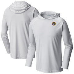White Denver Nuggets Terminal Tackle Long Sleeve Hoodie T-Shirt sale | NBA