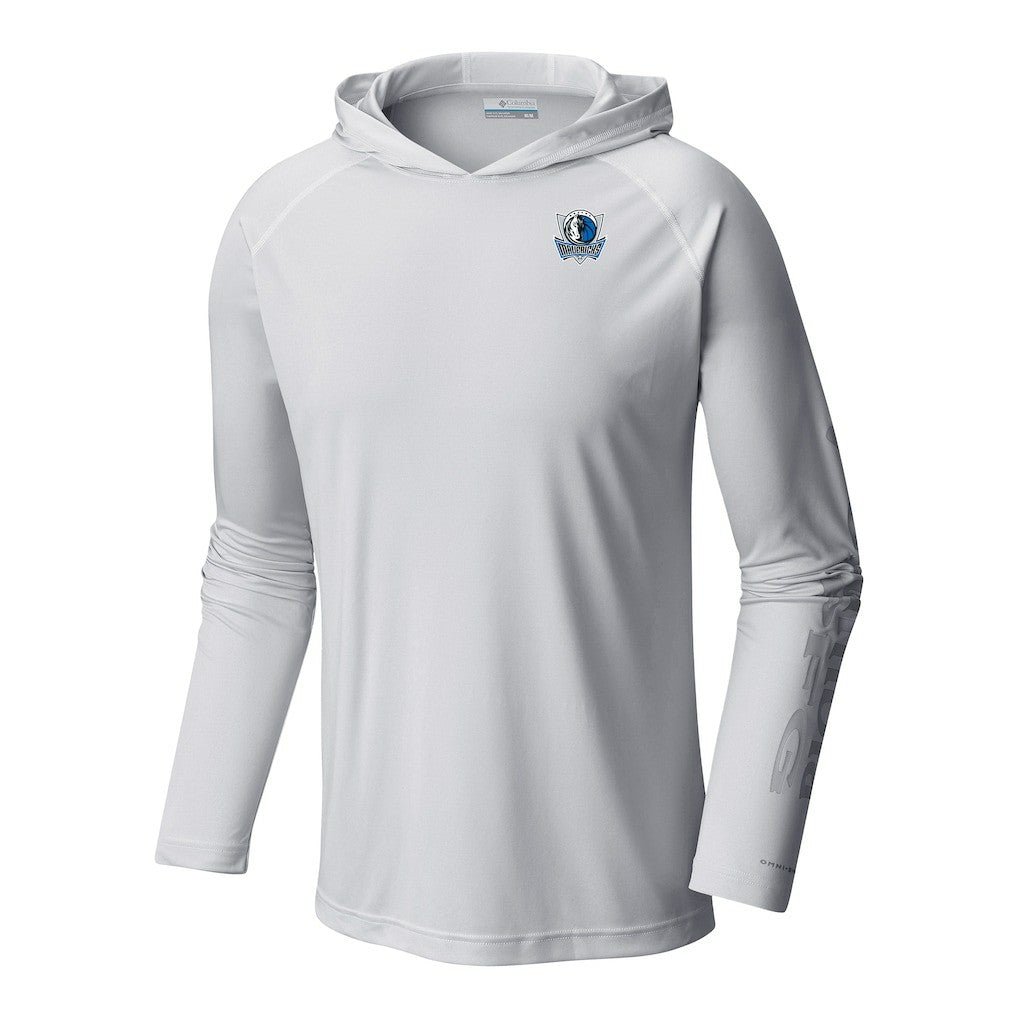 White Dallas Mavericks Terminal Tackle Long Sleeve Hoodie T-Shirt sale | NBA