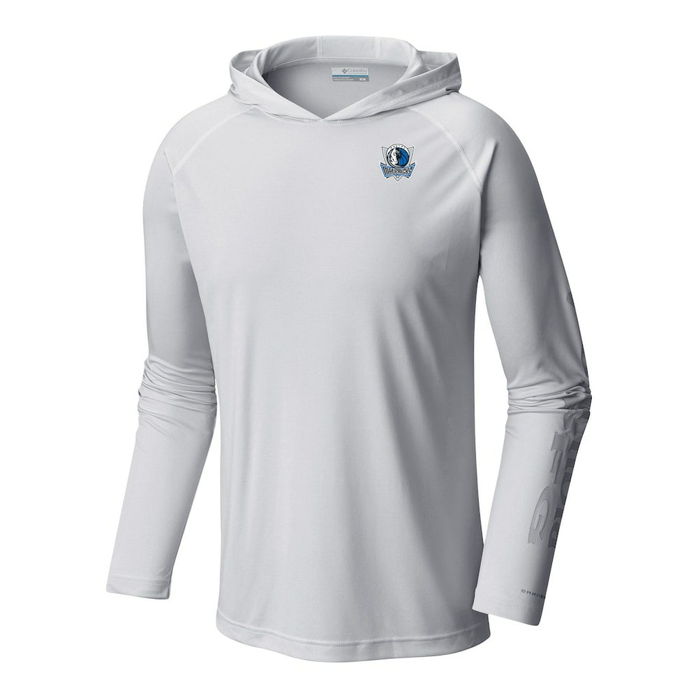 White Dallas Mavericks Terminal Tackle Long Sleeve Hoodie T-Shirt sale | NBA