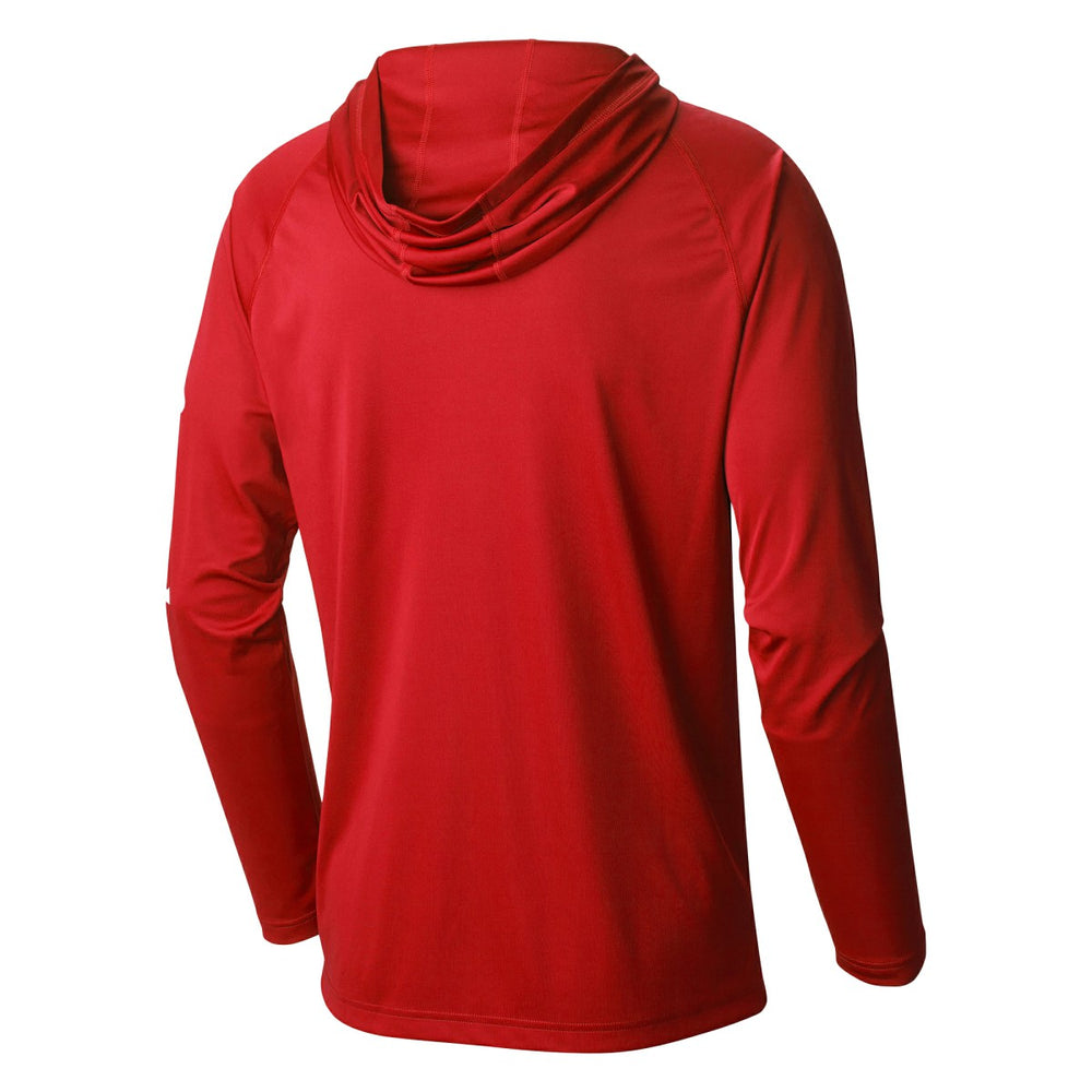 Red Washington Wizards Terminal Tackle Long Sleeve Hoodie T-Shirt | NBA