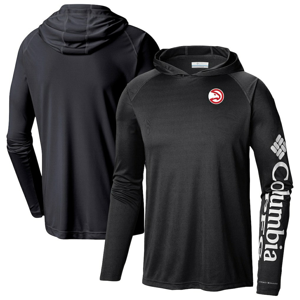 Black Atlanta Hawks Terminal Tackle Long Sleeve Hoodie T-Shirt | NBA