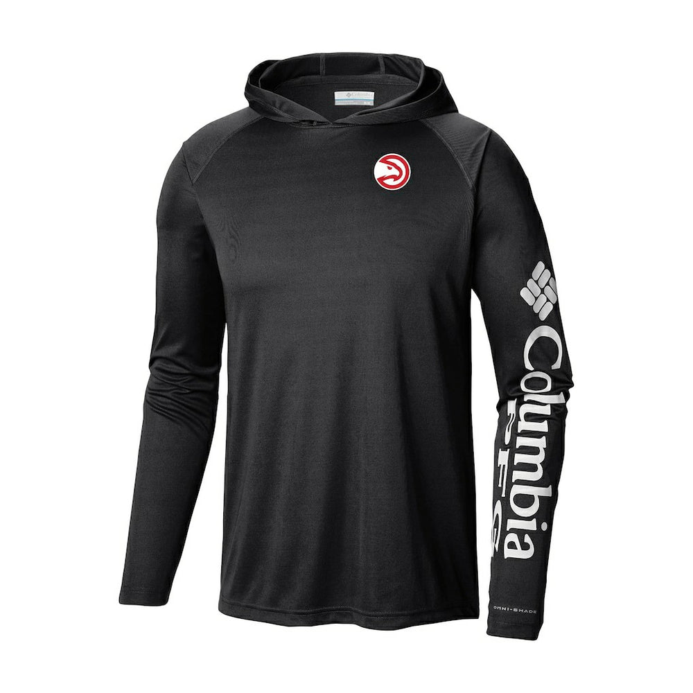 Black Atlanta Hawks Terminal Tackle Long Sleeve Hoodie T-Shirt | NBA