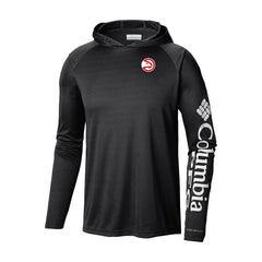 Black Atlanta Hawks Terminal Tackle Long Sleeve Hoodie T-Shirt | NBA