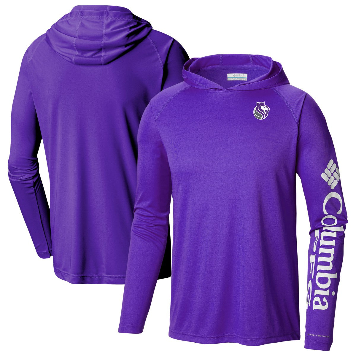 Purple Sacramento Kings Terminal Tackle Long Sleeve Hoodie T-Shirt | NBA