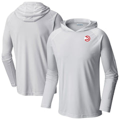 White Atlanta Hawks Terminal Tackle Long Sleeve Hoodie T-Shirt | NBA