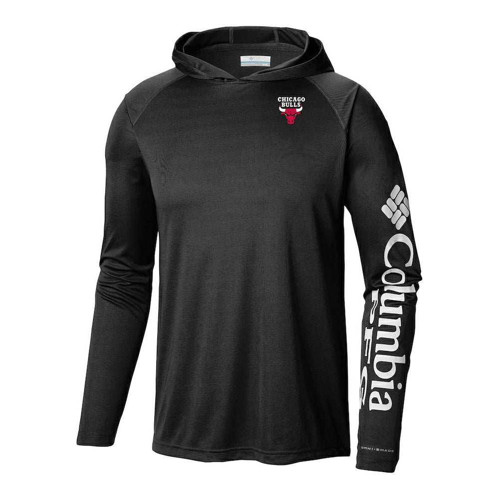Black Chicago Bulls Terminal Tackle Long Sleeve Hoodie T-Shirt sale | NBA