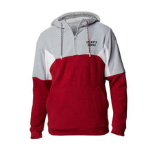 Red Atlanta Hawks Lodge Quarter-Zip Hoodie | NBA