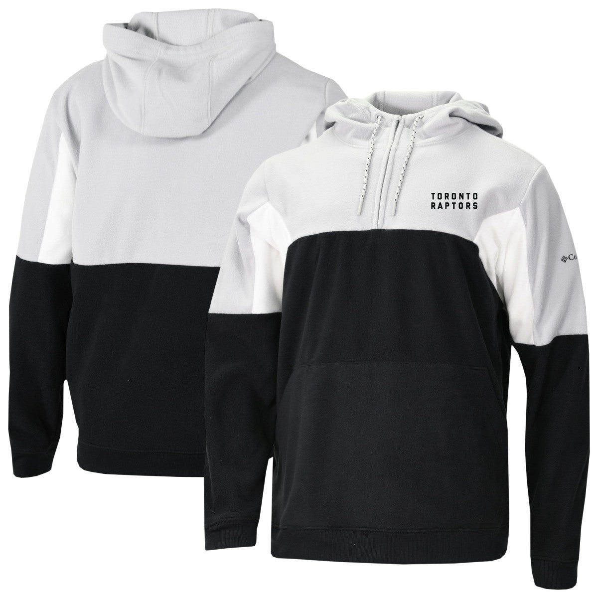 Black Toronto Raptors Lodge Quarter-Zip Hoodie | NBA