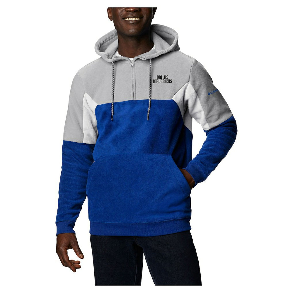 Blue Dallas Mavericks Lodge Quarter-Zip Hoodie sale | NBA