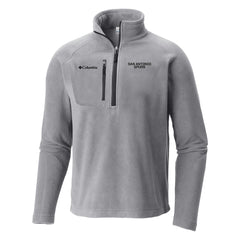 Gray San Antonio Spurs Fast Trek III Half-Zip Fleece Pullover | NBA