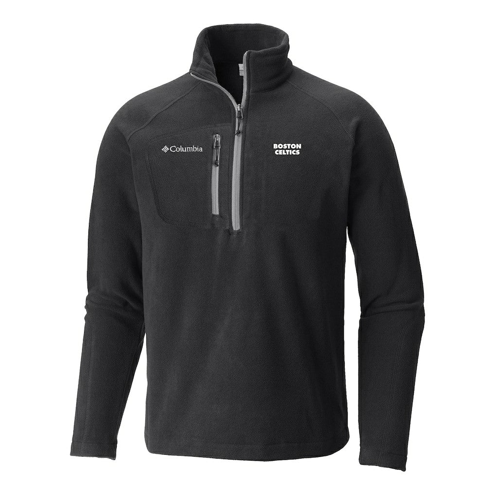 Black Boston Celtics Fast Trek III Half-Zip Fleece Pullover | NBA