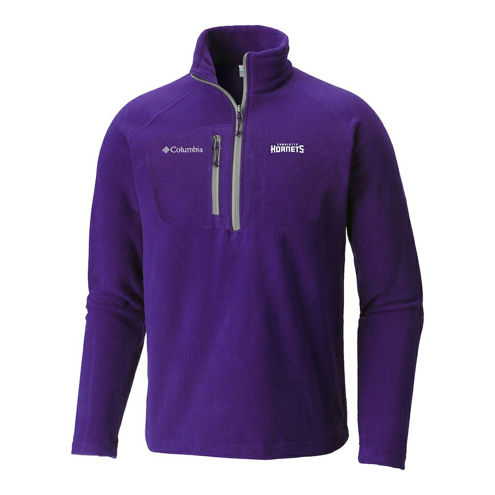 Purple Charlotte Hornets Fast Trek III Half-Zip Fleece Pullover | NBA