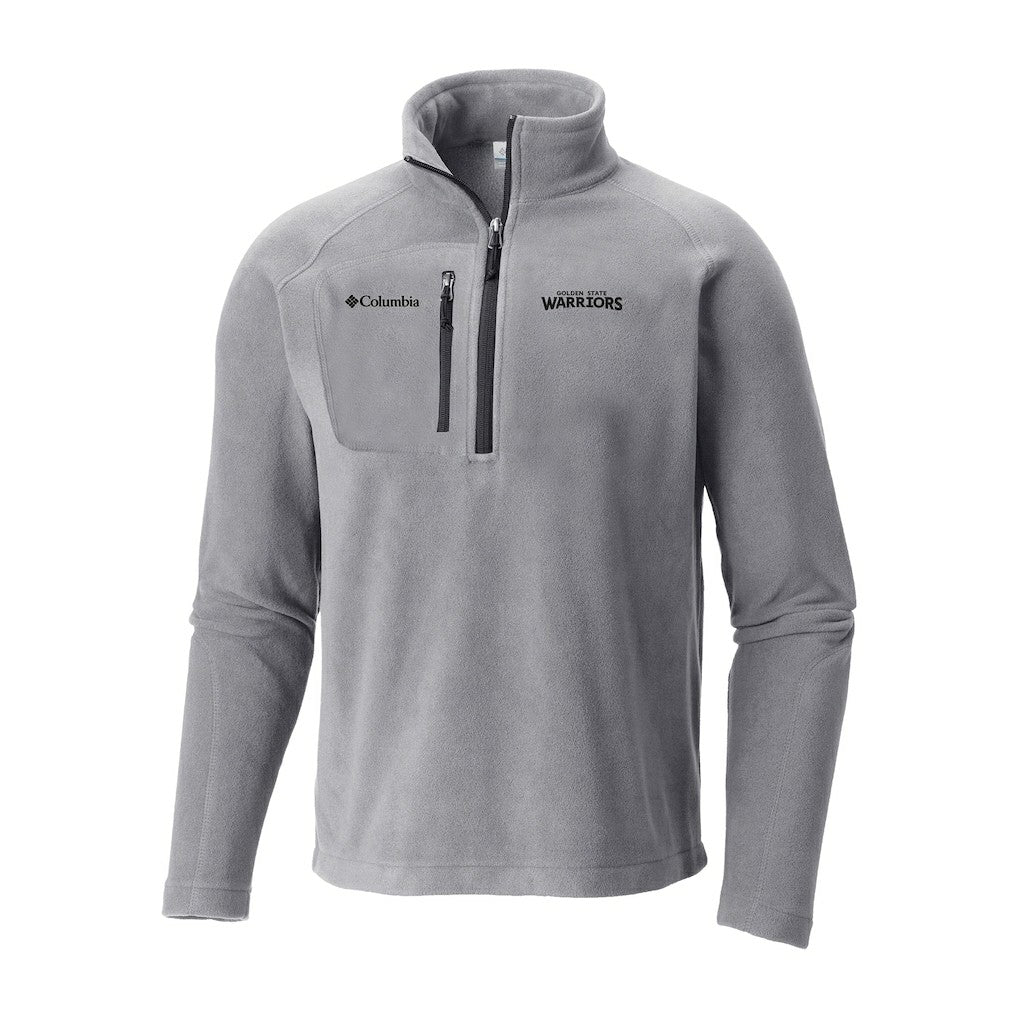 Gray Golden State Warriors Fast Trek III Half-Zip Fleece Pullover sale | NBA