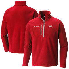 Red Detroit Pistons Fast Trek III Half-Zip Fleece Pullover sale | NBA