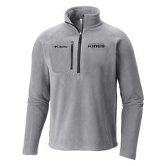 Gray Sacramento Kings Fast Trek III Half-Zip Fleece Pullover | NBA