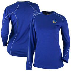 Royal Golden State Warriors Women's Omni-Wick Shotgun Pullover Top sale | NBA