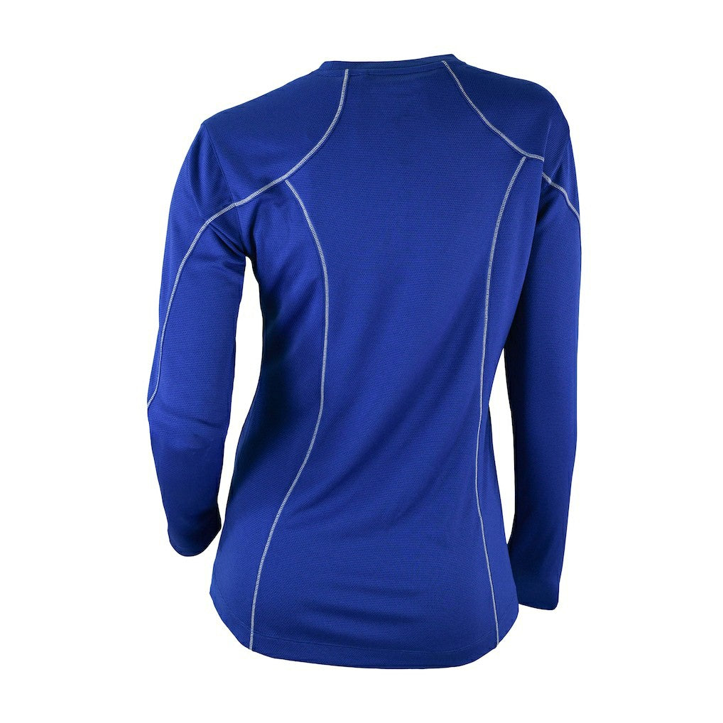 Royal Golden State Warriors Women's Omni-Wick Shotgun Pullover Top sale | NBA