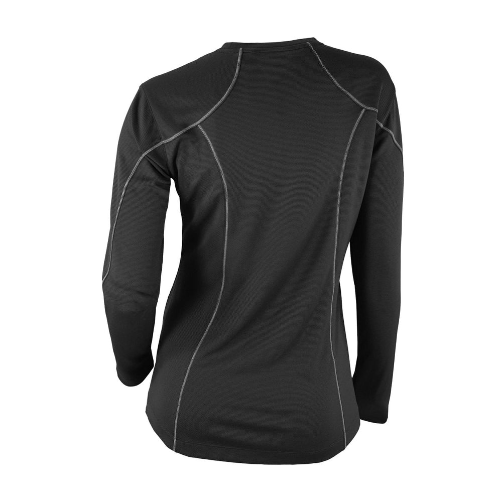 Black San Antonio Spurs Women's Omni-Wick Shotgun Pullover Top | NBA