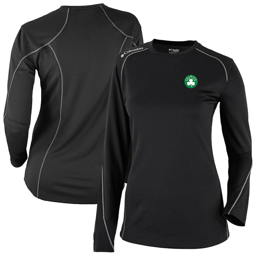 Black Boston Celtics Women's Omni-Wick Shotgun Pullover Top | NBA