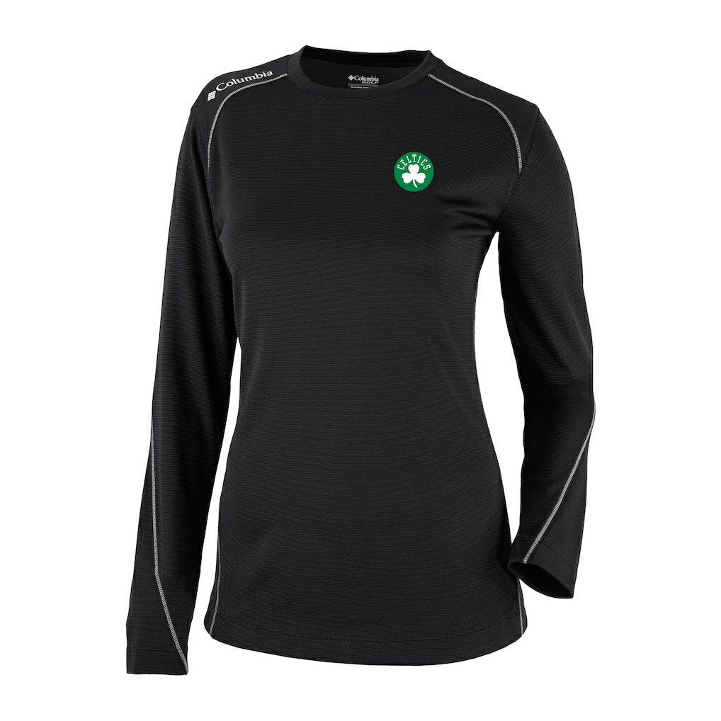 Black Boston Celtics Women's Omni-Wick Shotgun Pullover Top | NBA