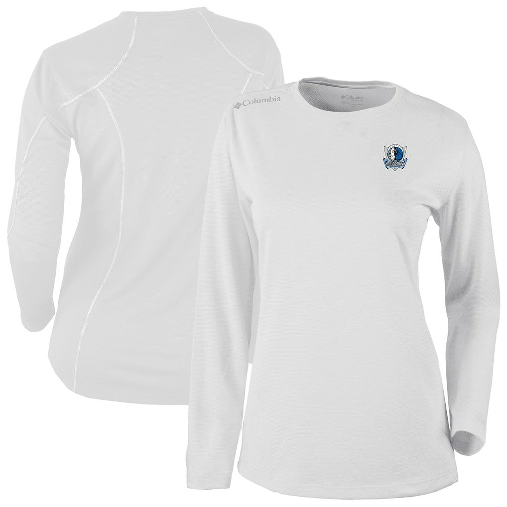 White Dallas Mavericks Women's Omni-Wick Shotgun Pullover Top sale | NBA