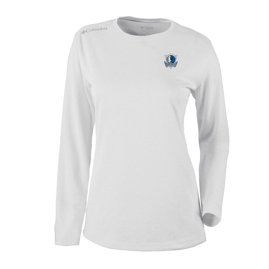 White Dallas Mavericks Women's Omni-Wick Shotgun Pullover Top sale | NBA