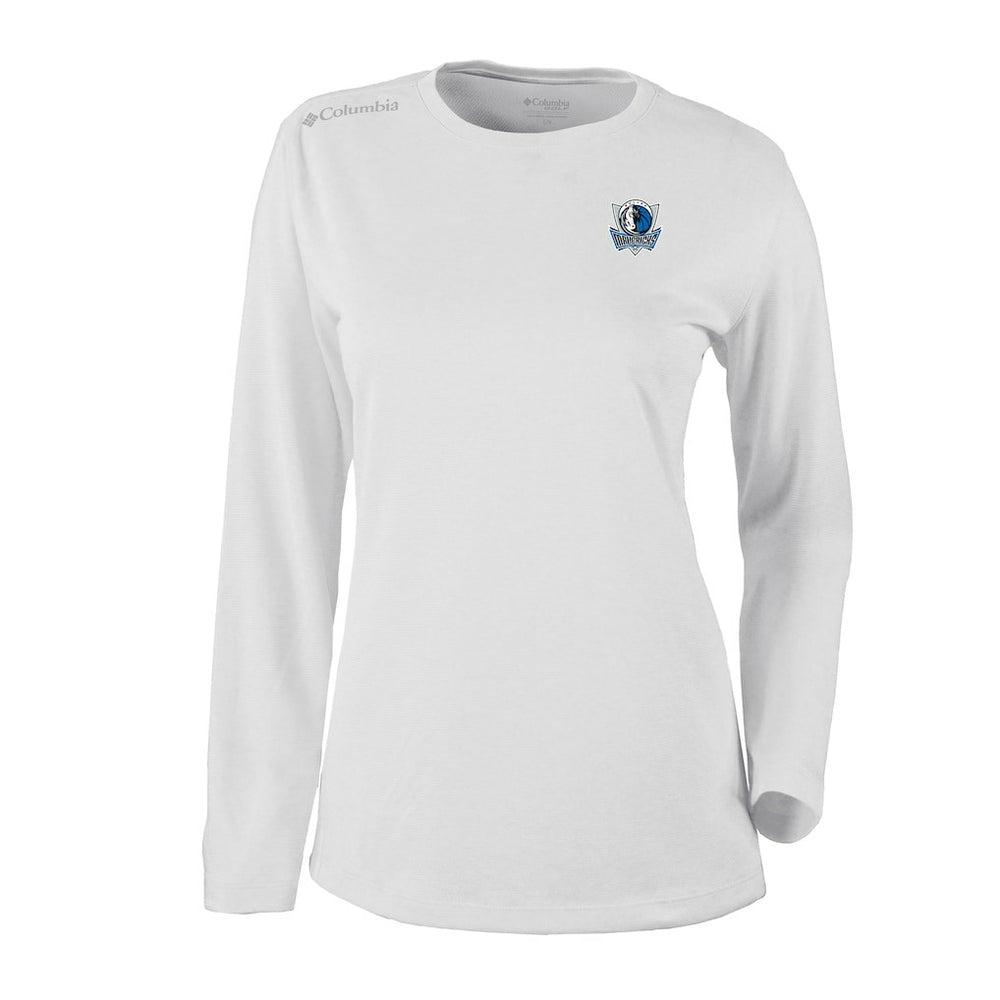 White Dallas Mavericks Women's Omni-Wick Shotgun Pullover Top sale | NBA