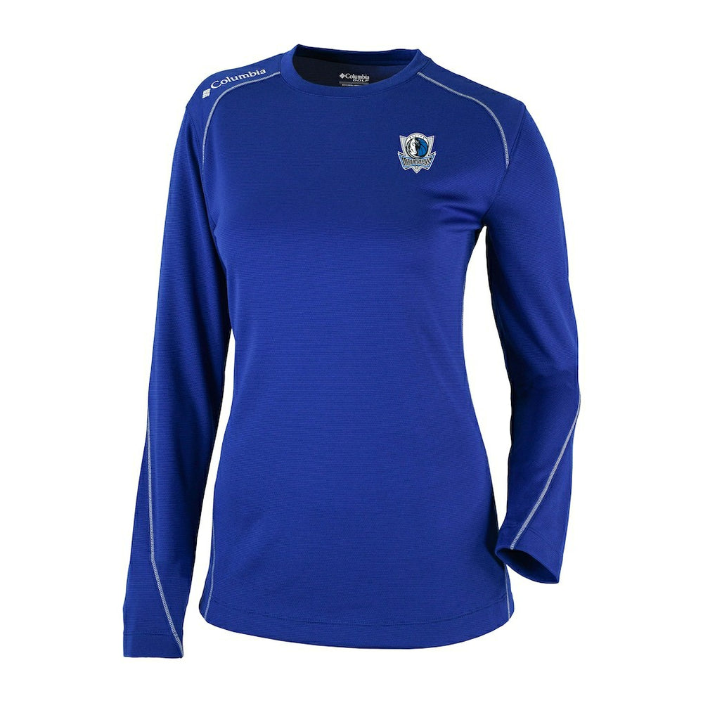 Blue Dallas Mavericks Women's Omni-Wick Shotgun Pullover Top sale | NBA