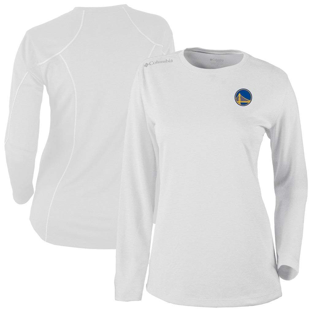 White Golden State Warriors Women's Omni-Wick Shotgun Pullover Top sale | NBA