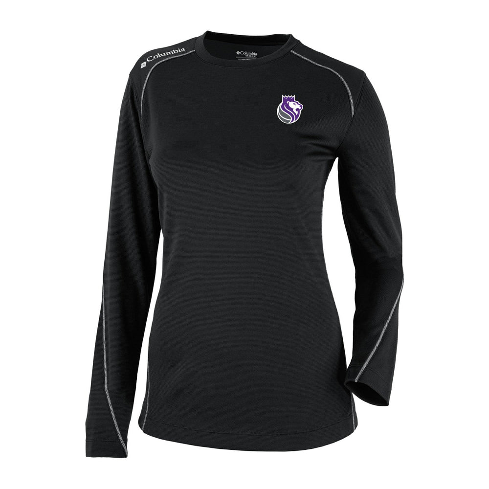 Black Sacramento Kings Women's Omni-Wick Shotgun Pullover Top | NBA