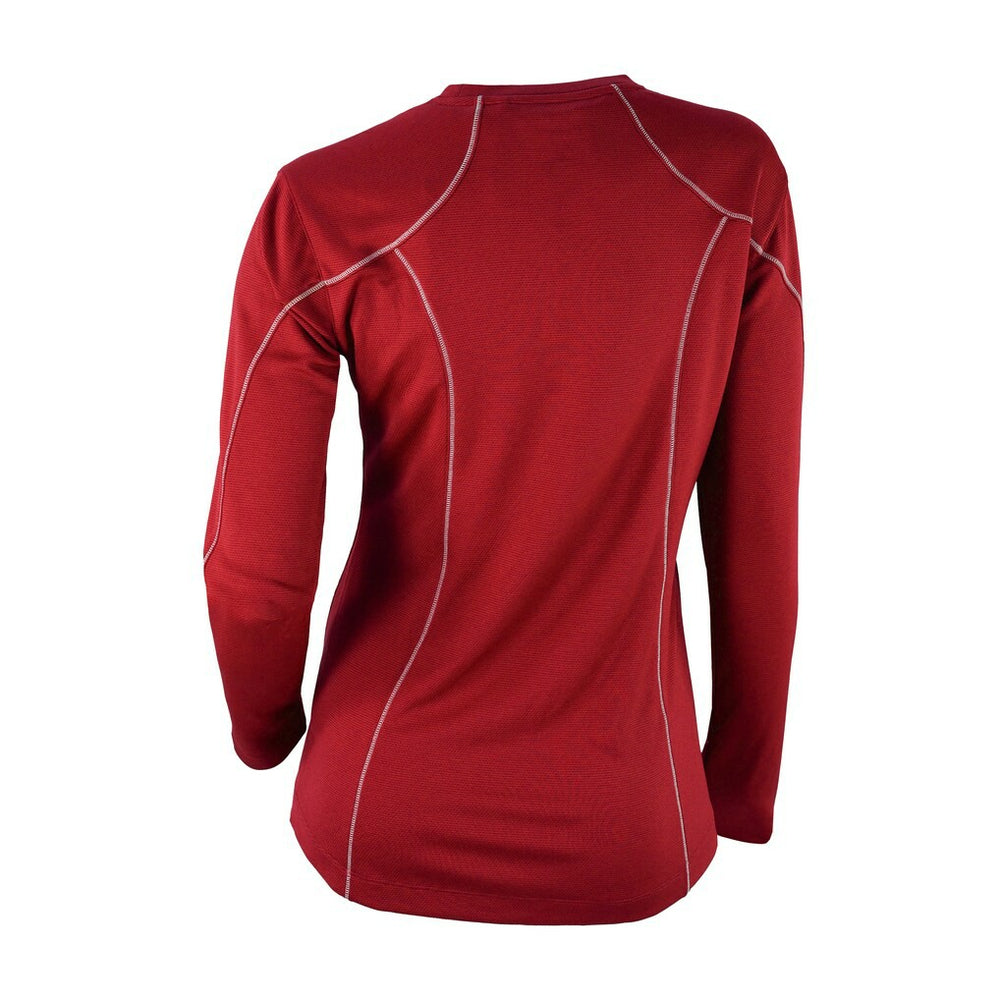 Red Atlanta Hawks Women's Omni-Wick Shotgun Pullover Top | NBA
