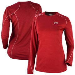 Red Chicago Bulls Women's Omni-Wick Shotgun Pullover Top | NBA
