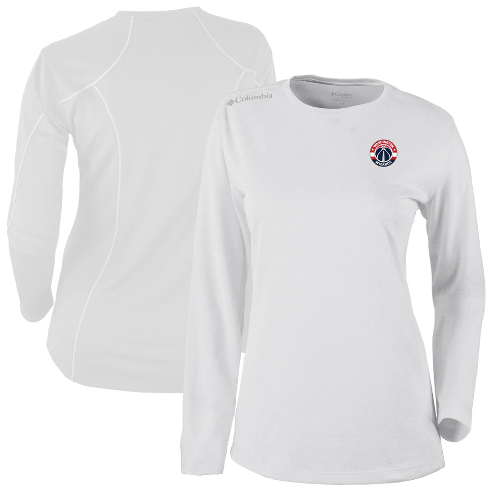 White Washington Wizards Women's Omni-Wick Shotgun Pullover Top | NBA