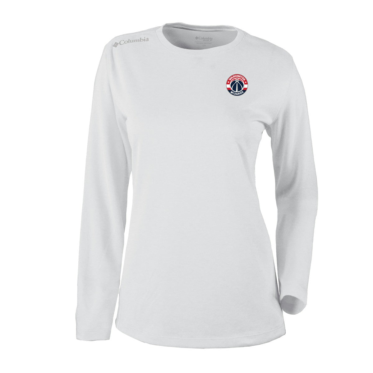 White Washington Wizards Women's Omni-Wick Shotgun Pullover Top | NBA